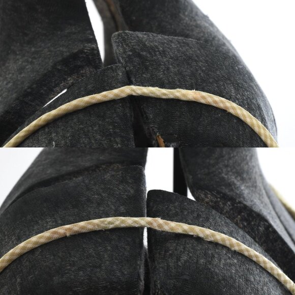 Vintage Late 50s Early 60s Small Green Gingham Sleeveless Sundress - Picture 7 of 10